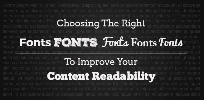 How does readability affect SEO Fonts
