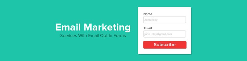 Email marketing Opt In Forms