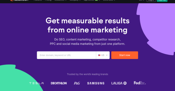 Semrush- best ppc competitor tool